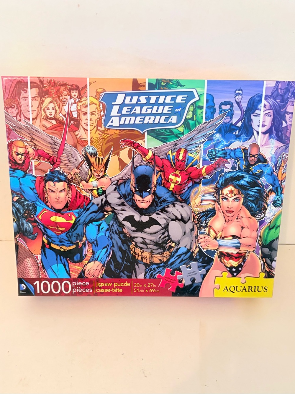 Justice League of America 1000 piece Jigsaw Puzzle by Aquarius